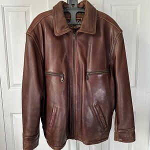 Colebrook Co Vintage Leather Jacket